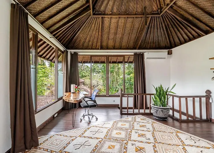 Shiva Peaceful Garden Loft Walk To Alchemy Yoga * Ubud
