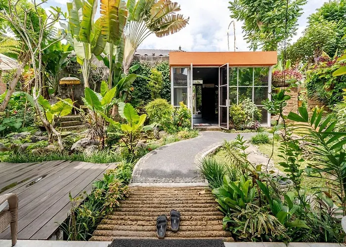 Villa Shiva Peaceful Garden Loft Walk To Alchemy Yoga